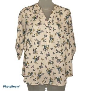 Sienna Sky Junior’s Floral Blouse Size XS
